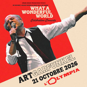Art Garfunkel Concert L'Olympia Paris 2026