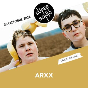 ARXX en concert au Supersonic Records en octobre 2024