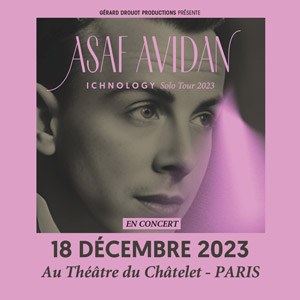 Asaf Avidan en concert au Théâtre du Châtelet le 18 décembre 2023