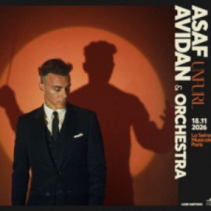 Asaf Avidan & Orchestra Concert La Seine Musicale en novembre 2026