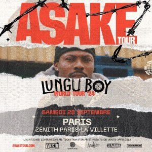 Asake en concert au Zénith de Paris en septembre 2024