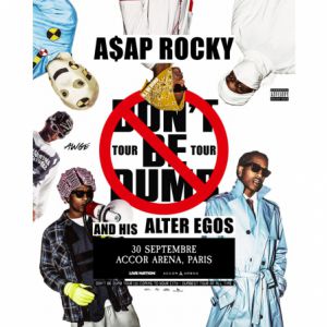 A$Ap Rocky en concert Accor Arena en septembre 2026