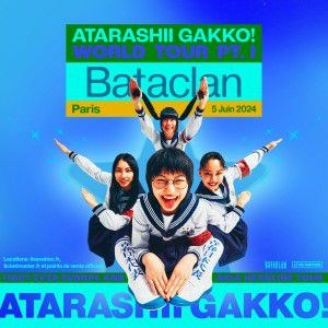 Atarashii Gakko! en concert au Bataclan