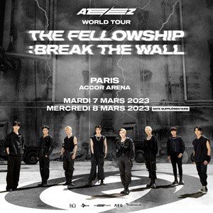 Billets Ateez Accor Arena - Paris du 07 au 08 mars 2023