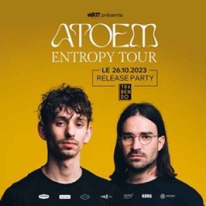 Atoem en concert au Trabendo le 26 octobre 2023