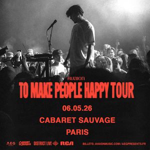 Avaion en concert Cabaret Sauvage en mai 2026