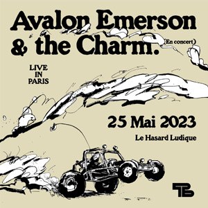 Avalon Emerson and The Charms en concert au Hasard Ludique