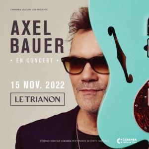 Axel Bauer en concert au Trianon en novembre 2022
