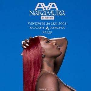 Aya Nakamura en concert à l'Accor Arena en 2023