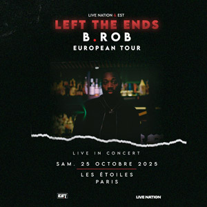 B. Rob en concert Les Etoiles le 25 octobre 2025