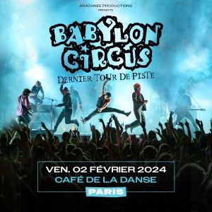 Babylon Circus en concert au Café de la Danse  le 2 février 2024