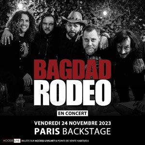 Bagdad Rodeo en concert au Backstage By the Mill