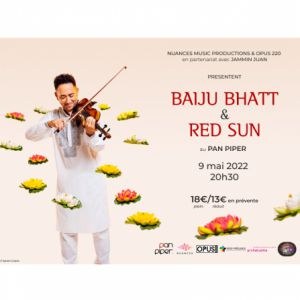 Baiju Bhatt & Red Sun en concert au Pan Piper en 2022
