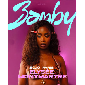 Bamby Concert Elysée Montmartre Paris 2026