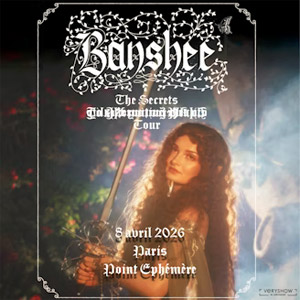 Banshee en concert Point Ephemere le 8 avril 2026
