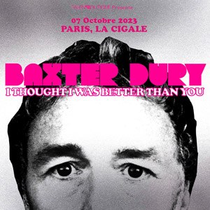 Baxter Dury en concert à La Cigale en octobre 2023