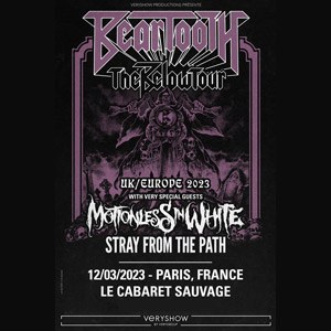 Beartooth + Motionless In White au Cabaret Sauvage en 2023