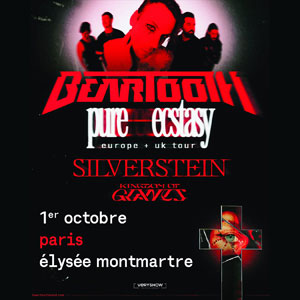 Beartooth Concert Elysée Montmartre Paris 2026