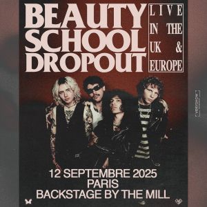 Beauty School Dropout en concert Backstage By the Mill le 12 septembre 2025