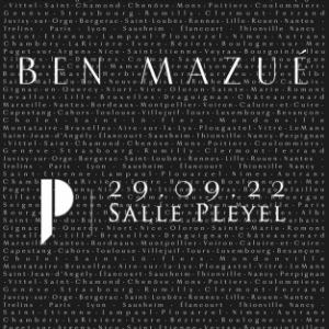 Ben Mazué en concert à la Salle Pleyel en 2022