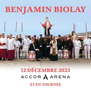 Benjamin Biolay en concert à l'Accor Arena en 2023