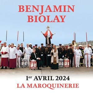 Benjamin Biolay en concert à La Maroquinerie en 2024
