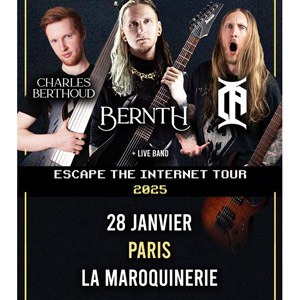 Bernth, Charles Berthoud et Ola Englund à La Maroquinerie