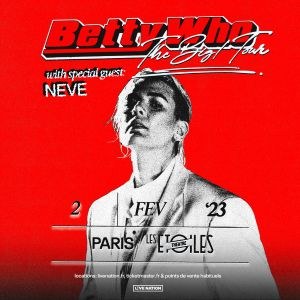 Betty Who en concert à Les Etoiles en février 2023