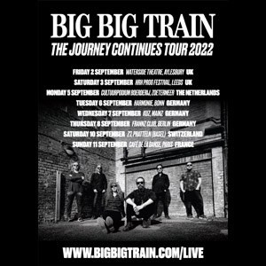 Big Big Train en concert au Café de la Danse