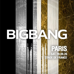 BIGBANG Stade de France Saint-Denis 2026