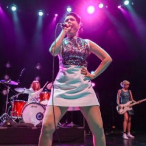 Bikini Kill en concert au Trabendo en 2022