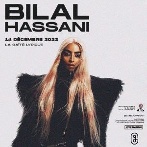 Bilal Hassani La Gaite Lyrique - Paris mercredi 14 décembre 2022