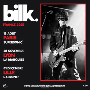 Bilk en concert Supersonic le 13 août 2025