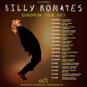 Billy Nomates Petit Bain - Paris mercredi 15 mars 2023