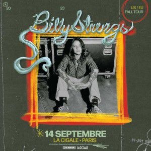 Billy Strings en concert à La Cigale en novembre 2023