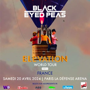 Black Eyed Peas en concert à Paris La Défense Arena en 2024