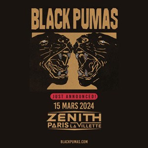 Black Pumas en concert au Zénith de Paris en mars 2024