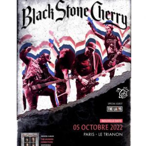 Black Stone Cherry en concert Le Trianon en 2021