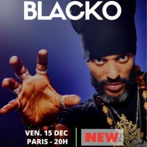 Blacko en concert au New Morning en décembre 2023