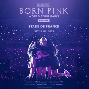 Blackpink en concert Stade de France en 2023