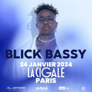 Blick Bassy La Cigale mercredi 24 janvier 2024