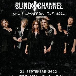 Blind Channel en concert au Backstage By the Mill en 2022