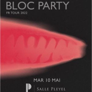 Bloc Party en concert à la Salle Pleyel en mai 2022