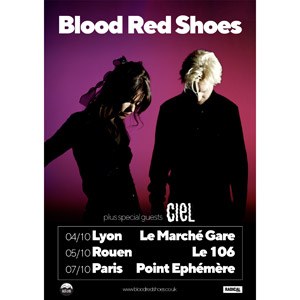 Blood Red Shoes en concert au Point Ephemere en 2023