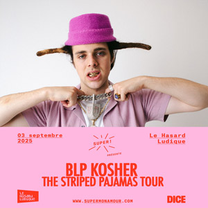 Blp Kosher en concert Le Hasard Ludique le 3 septembre 2025