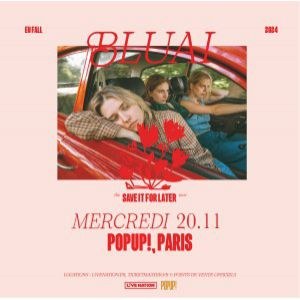 Bluai en concert à Pop Up! en novembre 2024