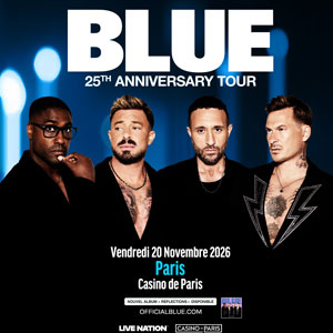 Blue Concert Casino de Paris en novembre 2026