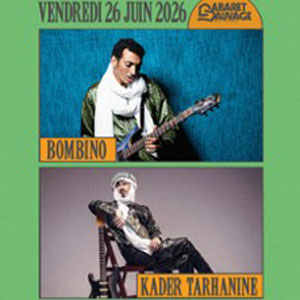 Bombino + Kader Tarhanine Concert Cabaret Sauvage Paris 2026