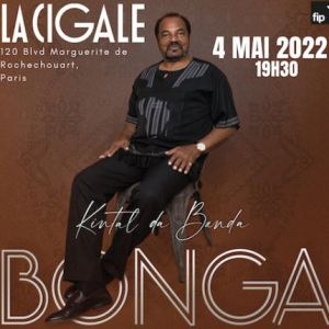 Bonga en concert à La Cigale en mai 2022