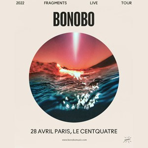Bonobo en concert au Centquatre en avril 2022